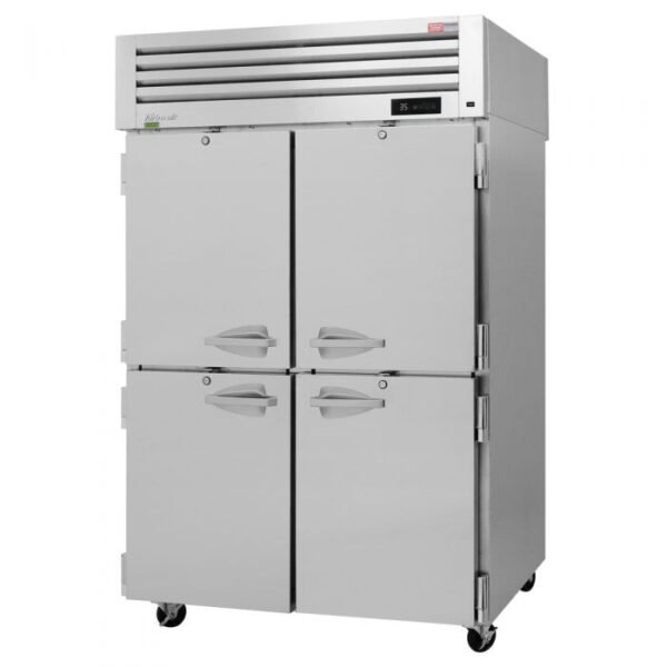 Turbo Air - PRO-50-4R-N, Commercial 51" Reach-in Refrigerator PRO Series  Two-section 47.57cu.ft.