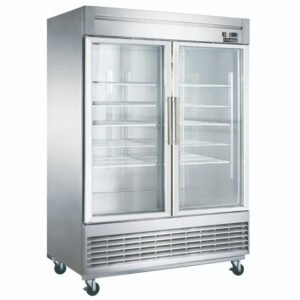 Chef AAA - KR-49BG 55" 2 Glass Door Reach-in refrigerator 40.72cu.ft NSF