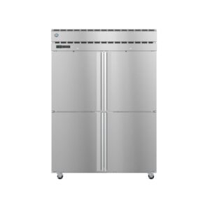 Hoshizaki - PT2A-HS-HS, Commercial 55" Half Solid Door Pass-Through Refrigerator Two Section 52.5cu.ft.