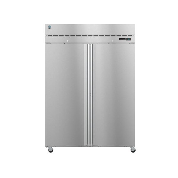 Hoshizaki - R2A-FS, Commercial 55" Solid Door Reach-In Refrigerator Two Section 50.37cu.ft.