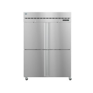 Hoshizaki - R2A-HS, Commercial 55" Half Solid Door Reach-In Refrigerator Two Section 50.37cu.ft.