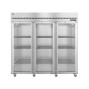 Hoshizaki - R3A-FG, Commercial 82.5" Glass Door Reach-In Refrigerator Three Section 79.03cu.ft.