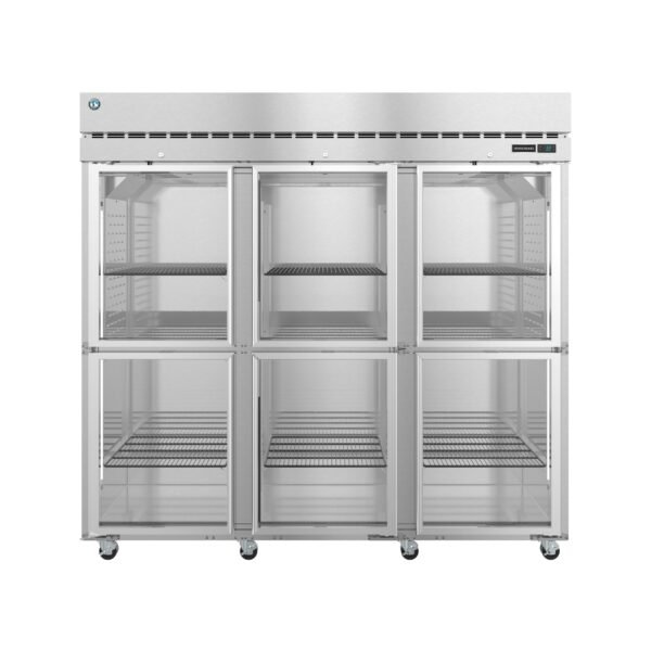 Hoshizaki - R3A-HG, Commercial 82.5" Half Glass Door Reach-In Refrigerator Three Section 79.03cu.ft.