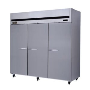 Kool-It - KTSR-3, 81" Triple Door Refrigerator