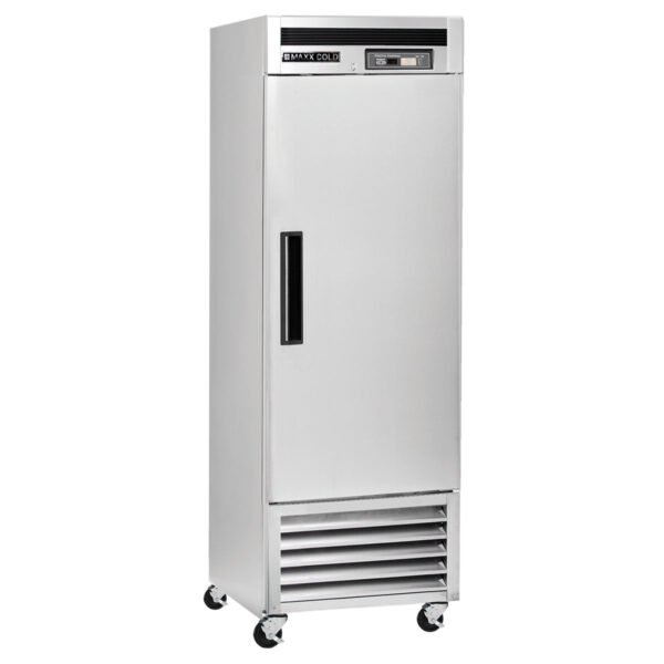 Maxx Cold - MCF-23FDHC Single Door Reach-In Freezer, Bottom Mount, 23 cu. ft., Energy Star, Stainless Steel