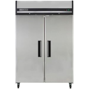 Maxx Cold - MXCR-49FDHC Double Door Reach-In Refrigerator, Top Mount, 49 cu. ft., Energy Star, in Stainless Steel