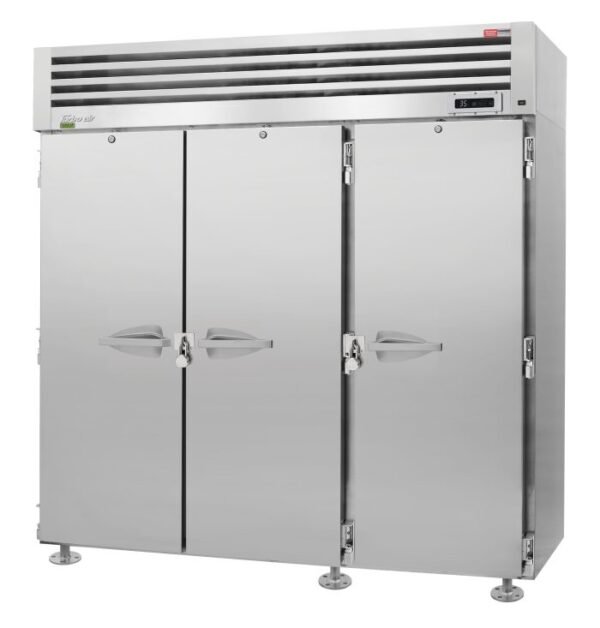 Turbo Air - PRO-77R-N-CRT, Commercial 77" 3 Solid Door Refrigerator PRO Series Reach-in Refrigerator, 3 Section 75.06 cu.ft