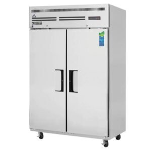 Everest - ESR2 Commercial 49" Two Solid Door Reach-In Refrigerator
