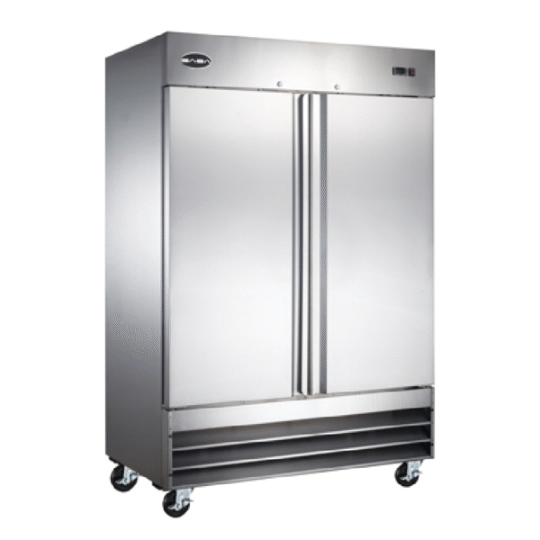Chef AAA - Two Solid Door Reach-In Commercial Refrigerator S-47R
