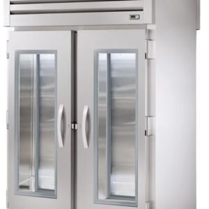 True STA2RRT-2G-2S, Commercial 68" Roll-Thru Refrigerator Glass Doors 2 Sections