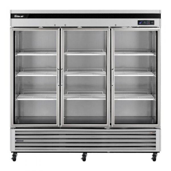 Turbo Air - TSR-72GSD-N, Commercial 81" Reach-in Refrigerator Super Deluxe 3 Section 67.02 cu.ft - Image 4
