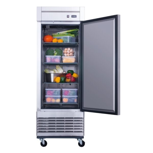 Chef AAA - T28R Commercial 27" Reach-In Refrigerator Solid 1 Door 17.7 cu.ft. - Image 3