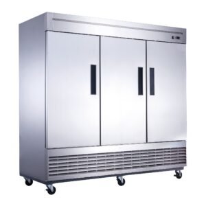 Chef AAA - T83R Commercial 83" Reach-In Refrigerator 3 Solid Door Stainless Steel 64 cu.ft.