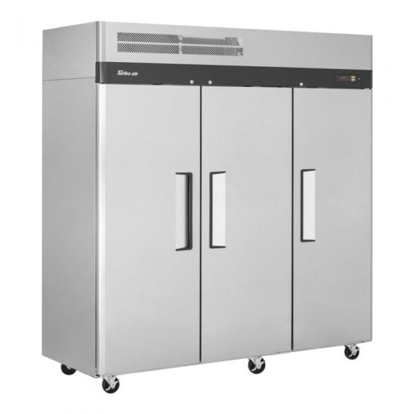 Turbo Air - M3R72-3-N, Commercial 77" Reach-in Refrigerator M3 series Stainless Steel 65.8 cu.ft - Image 3